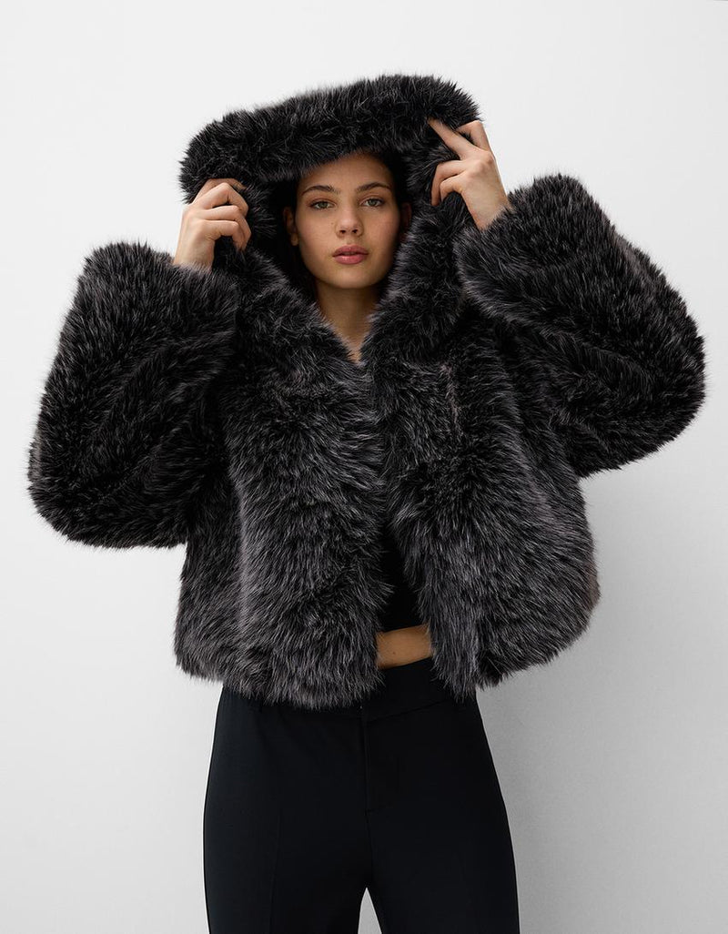 FAUX FUR JACKET