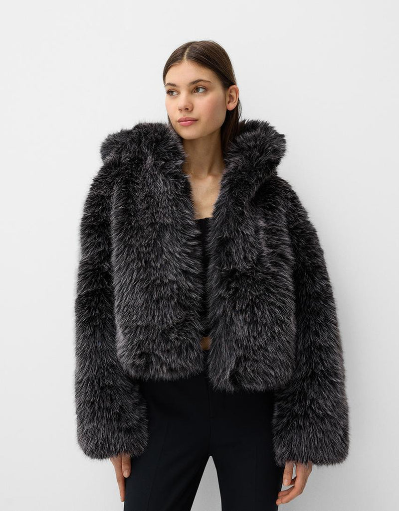 FAUX FUR JACKET